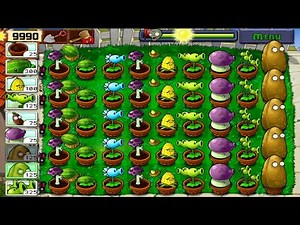 Plants vs Zombies | Survival day 5 flags completed | pvz gameplay | battlez | part 45.