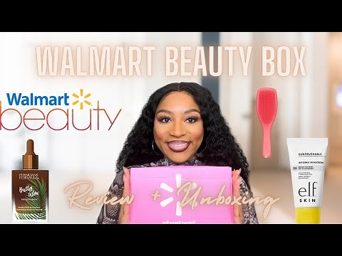 @Walmart Winter Beauty Box Unboxing + Review #shopping #trending