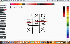 Scratch制作TicTacToe游戏