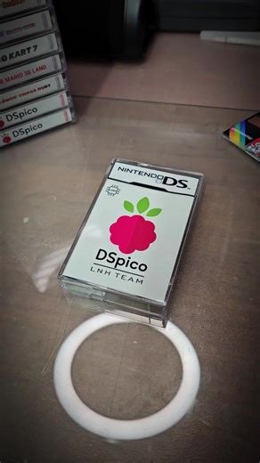 DSpico flashcart for Nintendo DS and DSi #dspico #flashcart #rom #nintendods