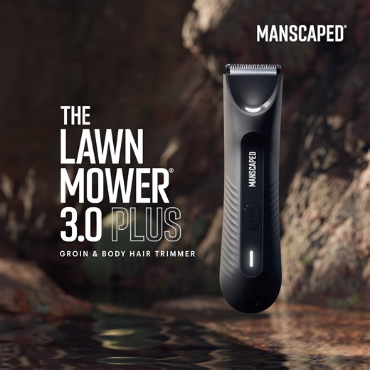 5.9K views · 39 reactions | Introducing The Lawn Mower® 3.0 Plus! 了 Updated SkinSafe™ Technology  Waterproof  LED Spotlight  Soft touch grip 类 Two Adjustable Combs: 2-12 mm  MANSCAPED.com/LM3Plus | MANSCAPED | Facebook
