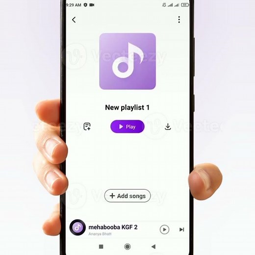 Mi Music।।How to create playlist mi Music and add song
