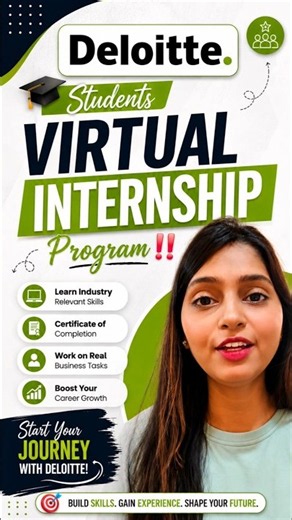 Deloitte Virtual Internship 2026 | Free Internships by Deloitte with Certificates! #shorts #ytshorts