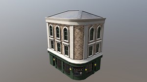 Victorian Building - 3D model by Thomas Platt (@ThomasPlatt)