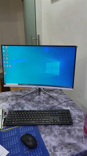 Budget Curved Monitor 🔥 Frontech 27 Inch Review #frontech #rreels #reels