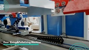 Door sizing&palletizing machine with Wecon LX5V PLC，VD2 Servo and VB inverter.😄 #wecon #doorsizingmachine #PLC #inverter #industrial #automation #automobile #Servo #engineer #manufacturing #palletizing #palletizingmachine | WECON Technology Co.,Ltd.