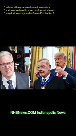 Indiana will require non-disabled, non-elderly adults on Medicaid to prove employment status to keep