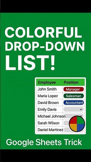 How to Create a Colorful Drop-Down List in Google Sheets
