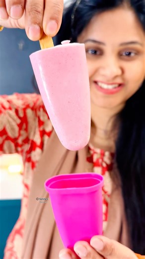 Strawberry Icecream😋🍨#selinesrecipes #icecream #shortsviral