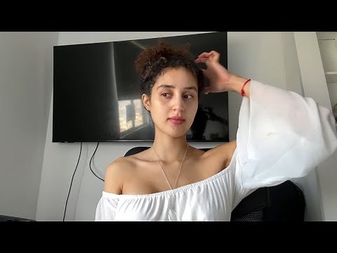 sofia vlog relaxing at my home wearing my favorite white dress