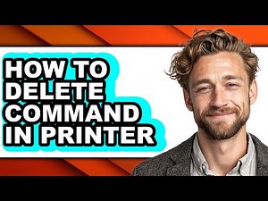 How to Delete Command in Printer - Step by Step