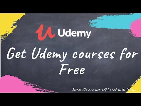 How to get Udemy courses for free
