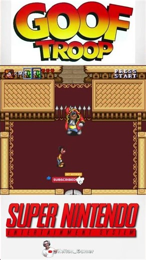 Disney’s Goof Troop SNES #retrogaming