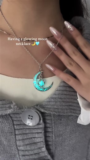 Stunning Glowing Moon Necklace for Your Girlfriend