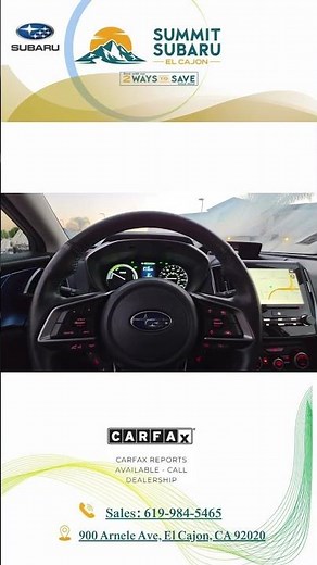 Pre-Owned 2021 Subaru Crosstrek Hybrid