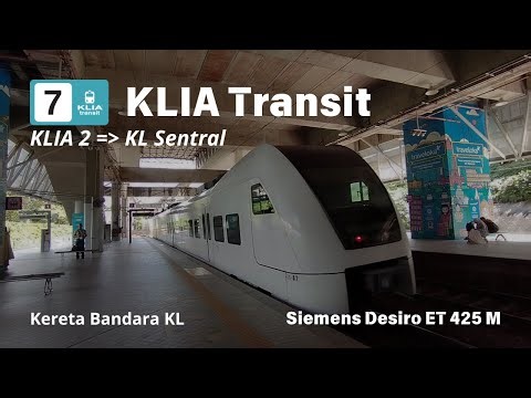 Kereta Bandara KL | Trip KLIA Transit | KLIA 1 - Putrajaya & Cyberjaya