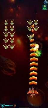 Galaxy Shooter – Alien attack game // Level 12 completed #spaceshooter #galaxyattack