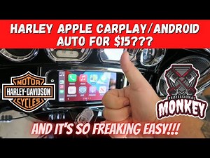 Add ‪@Apple‬ Carplay or Android Auto to your ‪@harleydavidson‬ GTS Stereo for less than $15!!!