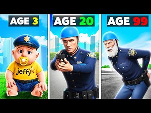 Surviving 99 Years As A COP In GTA 5!
