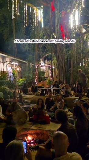 Ali | Travel 🌎 on Instagram: "Follow and comment "Party" and I will send you the location! . If you’re in Goa, don’t miss this soulful experience. Ecstatic barefoot dancing, under a 200 year-old banyan tree, you just melt into the healing music! . . . [Goa, shunya, spiritual party, meditation, tantra, ecstatic dance, healing music, soul]"