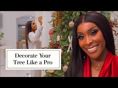 Decorating My 12ft Christmas Tree! | Lavishly Jackie