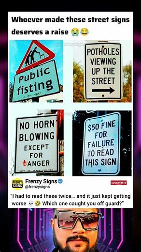 These Street Signs Are Unintentionally Hilarious 😂🚦