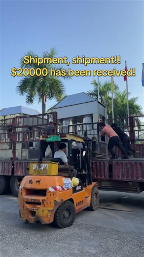 Shipment, shipment!! $2000 has been received! #fypシ