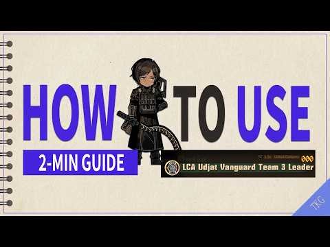Limbus Company - 👢How to Use: LCA Udjat Vanguard Team 3 Leader Outis (2 Min Guide)