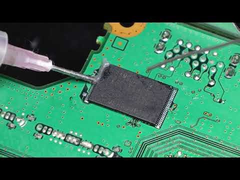 Easiest Way to Remove a TSOP NAND Chip From a Board