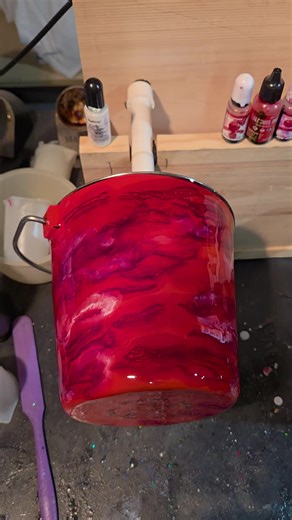 Having fun with these monochrome marble swirl buckets! Trying to branch out to some different colors, and of course the ever popular purple. These are available to purchase or can be remade in your choice of colors scheme and add a name/logo/picture for no extra charge! Want your own? DM me here on TikTok Or DM me on Facebook at facebook.com/hazelandashcreations Or Send an email to hazelandashcreations@gmail.com Clubs and large orders: message me on any of the above options to learn about discou