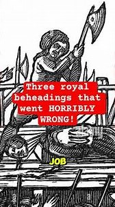 3 HORRIFIC Royal Executions from English History