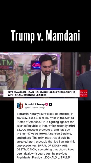 Trump vs. Mamdani #mamdani #florida #floridagovernor #2026elections #moe #foryou #explore