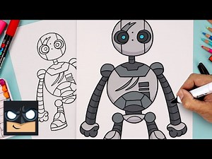 How To Draw the Wild Robot - Videos For Kids