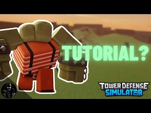 New TUTORIAL MODE | ROBLOX TDS