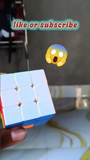 First Layer Done 😱 Cube Progress #rubikscube #firstlear #shorts