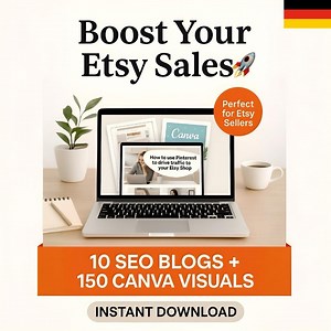 Etsy Blog Article Bundle | 10 Ready-to-use SEO Blog Posts for Etsy Sellers | Trends, Niches, SEO Hacks & Tips | Instant Download - Etsy