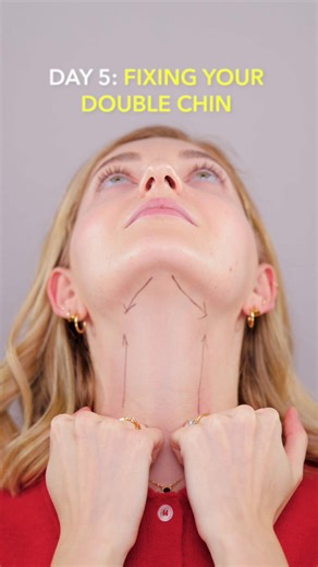 Try this exercise to get rid of double chin! #doublechin #facefitness #faceyoga comment “FREE” and I’ll send you my favorite exercise for sculpted jawline🥰 #doublechin #facefitness Disclaimer: not a medical advice. For education purpose only. Consult with your physician if you have a medical condition.