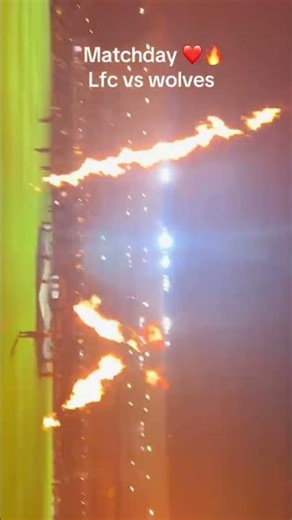 INSANE Pre-Match Light Show! 🏟️ Wolves vs Liverpool | Molineux Stadium