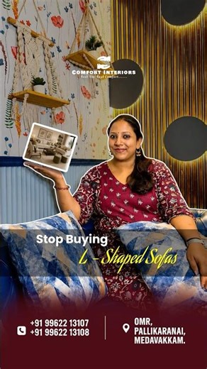 Stop Buying L-Shaped Sofas! | Best Sofa Tips for Modern Homes 🛋️