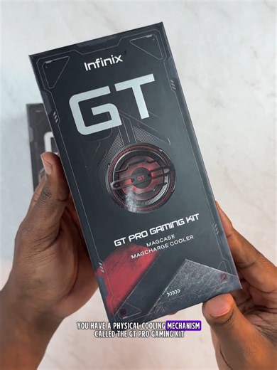 Infinix GT30 Pro Gaming Kit: Silent Cooling Power