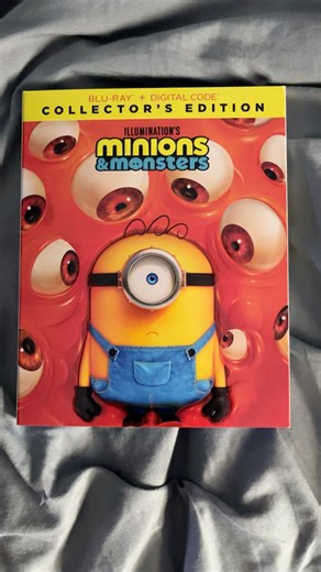 Minions & Monsters Blu-ray Unboxing! #minions #illumination #new #bluray #unboxing #shorts