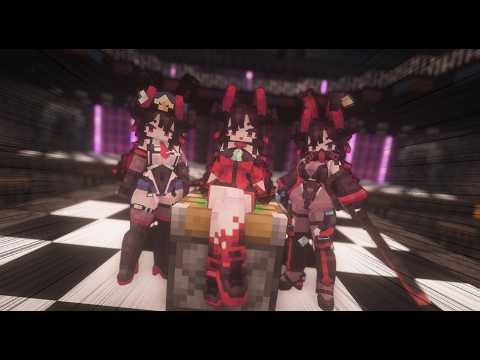 🥵 I finally moved my succubus online friend into my world 🥵(Minecraft Model Display)