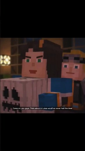 Minecraft Story Mode 1: Lukas didn't have the time!