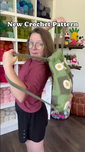 Granny Square Backpack Crochet Pattern Tutorial