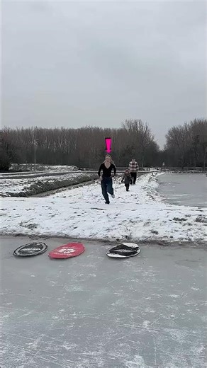 Ice Surfing Gone Wrong 🤯