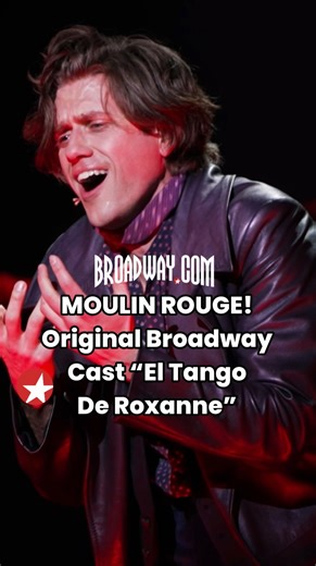 Broadway.com on Instagram: "Aaron Tveit sings “El Tango De Roxanne” as Christian in MOULIN ROUGE’s Original Broadway Cast. Enjoy this classic Original Broadway Cast Rewind and tap over to Broadway.com for tickets and more! #aarontveit #moulinrouge #roxanne #broadway #musicaltheatre"