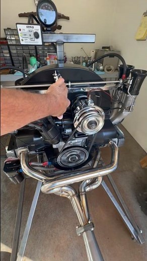 VW Drag Motor Build by AVW for Big Aircooled VW Power