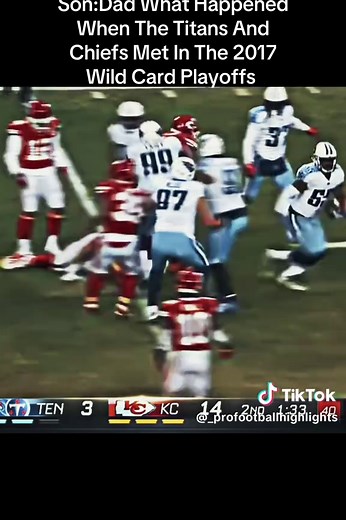Titans vs Chiefs 2017 Playoff Highlights