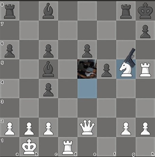 Bro that was brutal checkmate 😶. Chess game with meme part 27.