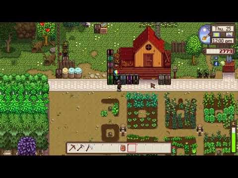 Relaxing Modded Stardew Valley Expanded Long Play | No Commentary | Su Y1 Day 25-26